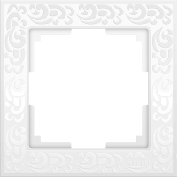 Рамка на 1 пост WL05-Frame-01-white / (белый)