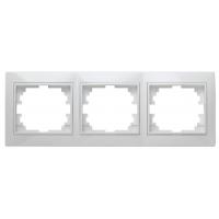 Рамка на 3 поста гор., СУ, Plano, белый1-503-01