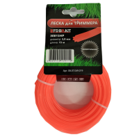 Леска для триммера семиугольник 3,0мм 15м 30015 HP BRAIT