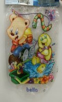 Коврик на липучках 67*36 Веселая рыбалка