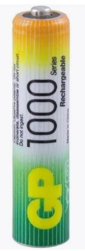 .Батарейка аккумуляторная R3(AAA)-1000mAh Ni-Mh BL2 GP