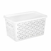 Корзина  Мираж  290х190х150мм (с крышкой) М8369