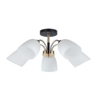 ,Люстра подвесная 12222 5BK+FGD WT