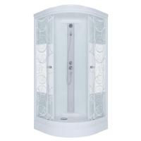 Душевая кабина Стандарт ДН4 стекло УЗОРЫ. 90 90 сред. поддон