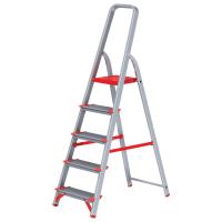 Стремянка алюмин 5 ступ. с шириной 130мм, макс.нагрузка 225кг   Новая высота