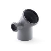 Отвод 110-45  с отводом на 50 левый