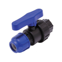 .Кран шаровый ПНД 25*3/4 вн.