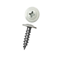 Саморез прессшайба острый 4,2 25мм RAL9003 белый