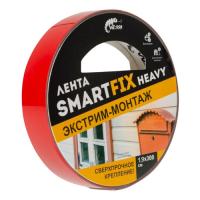 Лента монтажная всепогодная 19мм 3м, серая, SmartFix HEAVY (SFV1930G)  W-CON