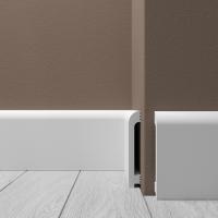 Плинтус напольный Де-Багет H3  XPS POLYMER  100 16 (2м)