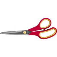 Ножницы бытовые нерж.,лезвие толщ.2мм, пластик.ручка, 220мм //КУРС