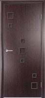 Дверное полотно ламин. ГЕОМЕТРИЯ  Г венге 90
