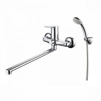 Смеситель для ванны с длинным изливом, Stripe, Milardo, STRSB02M10