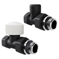 Набор термостатический прямой Royal Thermo Design 1 2 М30х1,5 (Черный)