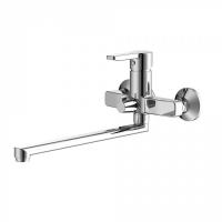 Смеситель для ванны с длинным изливом с керамическим дивертором, Sena, IDDIS, SENSBL2i10WA