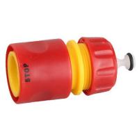 Соединитель с автостопом GRINDA из ударопрочной пластмассы, 1 2