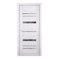 Дверь межкомнатная ИНТЕРНА NIKI 18 700 2000 ПВХ Ривьера айс стекло зеркало