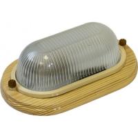 Светильник Кантри дерево стекло НБО 04-60-011 ЭРА IP54 E27 max 60Вт 232х140 ОВАЛ КЛЕН (8 240)