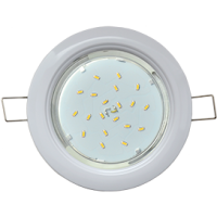 Светильник встраиваемый GX 53 DGX5315  FW53ЕFECDлегкий белый ECOLA