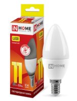 Лампа светодиодная LED-СВЕЧА-VC 11Вт 230В Е14 3000К 990Лм IN HOME