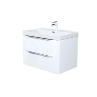 Тумба с умывальником, подвесная, 80 см, белый, Cloud X, IDDIS, CLX80W0i95K подходит умыв. 0178000i28