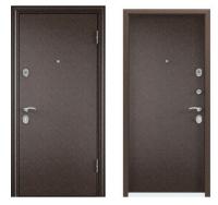 Дверь стальная  ТОРЕКС  DELTA STEEL M 860 2050 правая (медь без рисунка,медь)