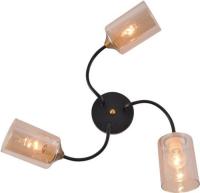 01608-0.3-03 BK+BRASS светильник потолочный