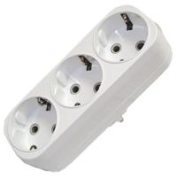 Разветвитель 3гн. с з плоский 16А А303