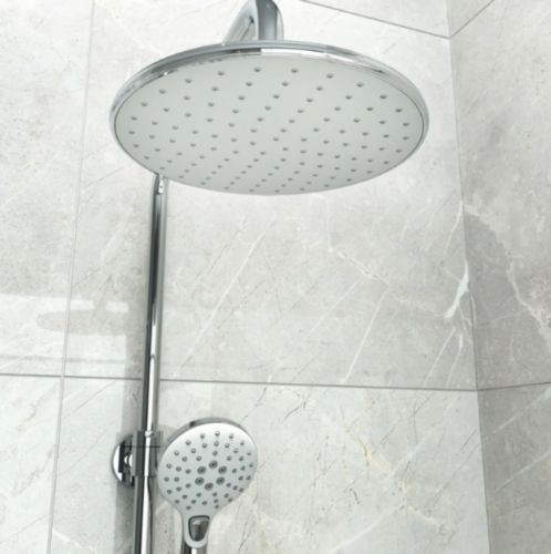 IDDIS Душевой гарнитур с верхней лейкой, белый, Ray, RAYSW3Fi76