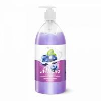 Крем-мыло жидкое увлажняющее "Milana "Черника в йогурте" с дозатором, 1л//GRASS