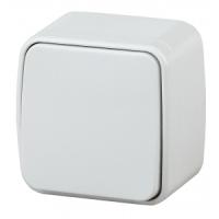 Выключатель 1-кл. ОУ INTRO Polo 10А-250В, IP20, белый 3-101-01