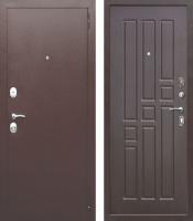 Дверь входная метал. FERRONI ГАРДА mini 960*1900 R Металл/металл  (Медный антик,2 замка)