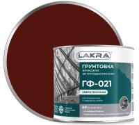 Грунт ГФ-021 красно-коричневый 2,5 кг ЛАКРА