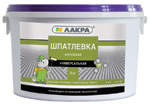 Шпаклевка акриловая унив. для нар. и внутр.работ 1,5кг Лакра