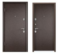 Дверь стальная  ТОРЭКС  DELTA-М10 950 2050 левая (медь медь)