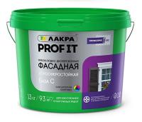 Краска фасадная PROF IT база С бесцветный 13кг.(Россия)