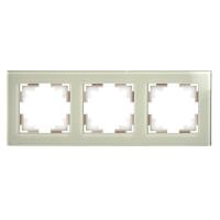 Рамка горизонтальная 3-м STEKKER Катрин, GFR00-7003-07, дымчатый