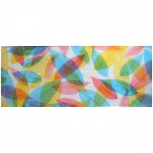 Пленка самоклеящаяся 0,45 8 м  Е0021 витраж листья