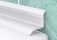 Бордюр на ванну 1,8 м на плитку широкий  Ласточка