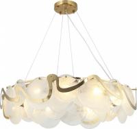 .Люстра подвесная G21074 12GD+WT