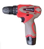 .Дрель аккумуляторная 12В ДША-104  12В 1,3Ач Li-Ion 1 аккум  коробка MasterMan