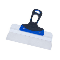 Шпатель фасадный 250мм нержавеющая сталь, двухкомп.ручка, Россия T4P