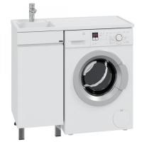 Тумба для ванной под ум. над стир. машиной напольная  МАРС 38  (ум. Лидер 100)  Санта