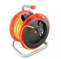 Удлинитель силовой на катушке 30м LUX К1-Е-30 ПВС 3*0,75 , 16А