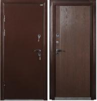 Дверь метал.VALBERG Термо 880 2050 левая (медь,ХДФ Венге,2 замка Kale,Гардиан )