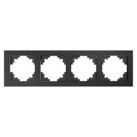 Рамка горизонтальная 4-м STEKKER Катрин, GFR00-7004-06, графит