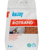 Штукатурка гипсовая РОТБАНД KNAUF 5 кг