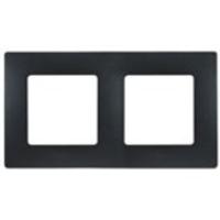 Рамка 2м ETIKA антрацит Leg 672582