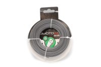 Леска для триммера круг 2,4мм длинна 15м (Duo Core с армирующей жилой) 093101  KIMOTOZIP