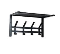 .Вешалка с полкой  Торонто 11  Черный